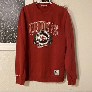 Mitchell & Ness Red Chiefs Crewneck Sweater